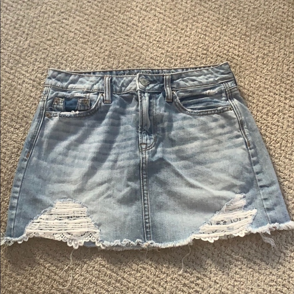 Adorable American Eagle size 4 jean skirt NWOT
